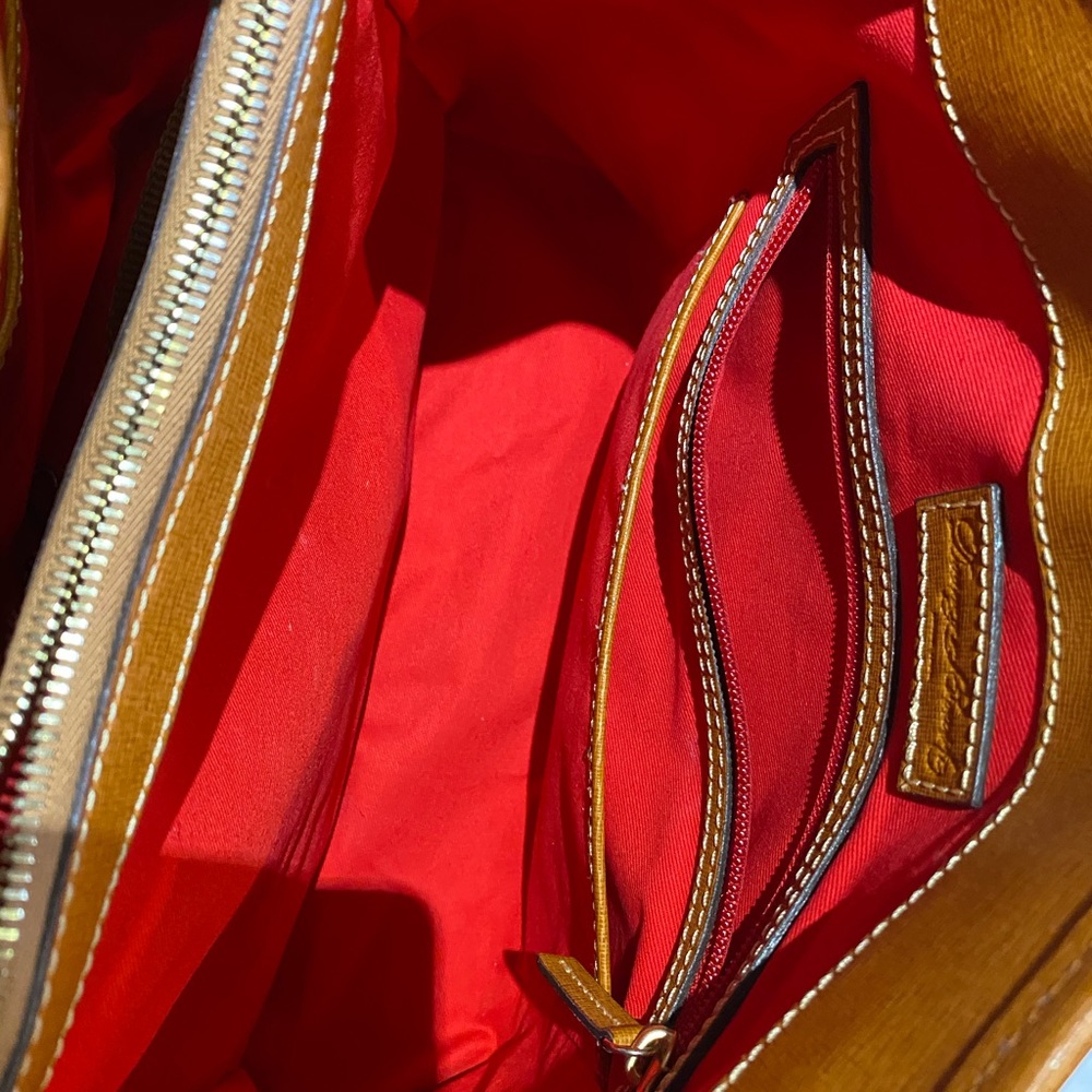 Dooney & Bourke Steffano leather satchel - Picture 7 of 12